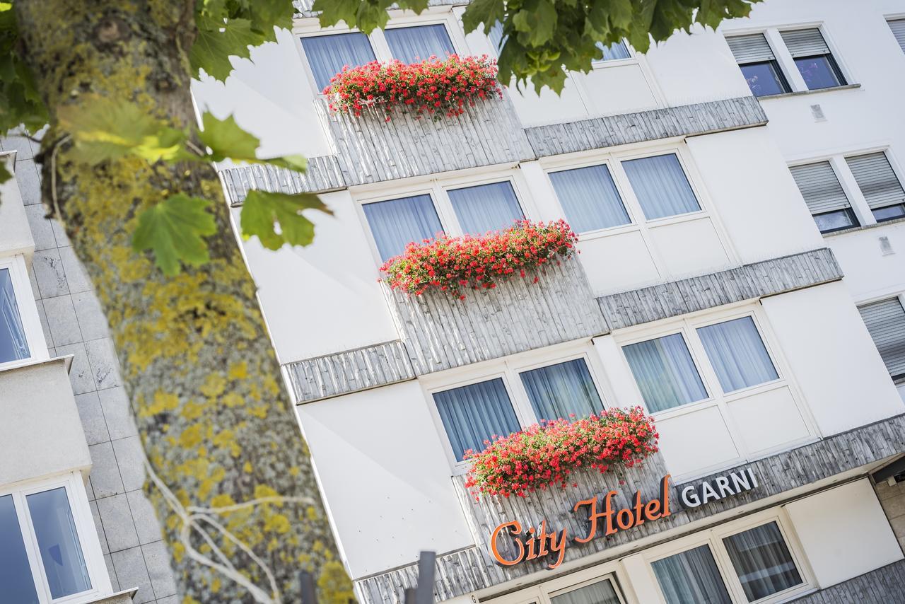 City-Hotel garni Neu-Ulm Buitenkant foto